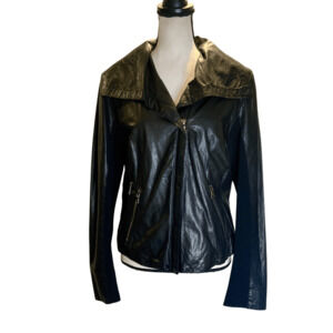 Vintage Black Leather Jacket